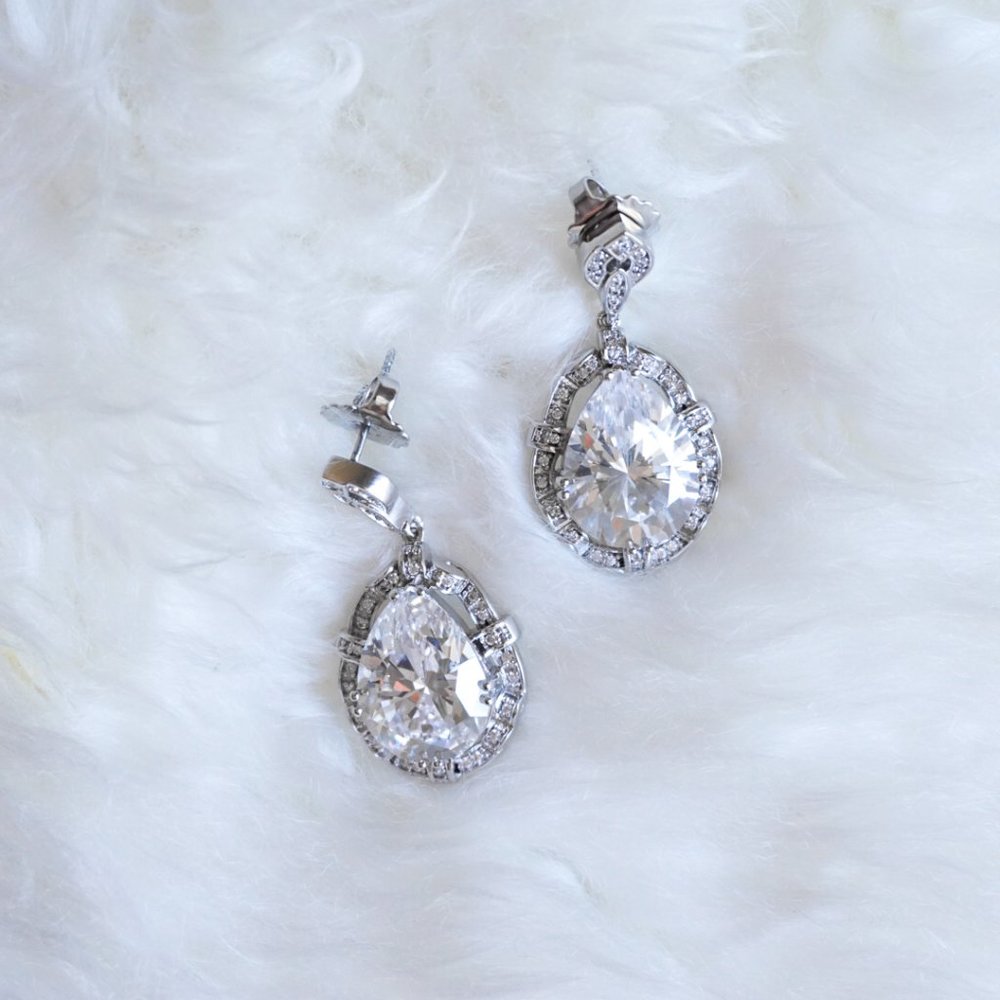 Chunky Crystal Earrings